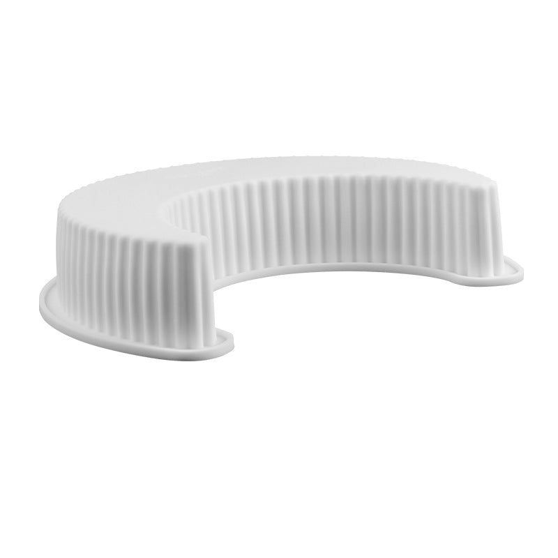 Moon Shape Silicone Cake Mold – Non-Stick Baking Pan