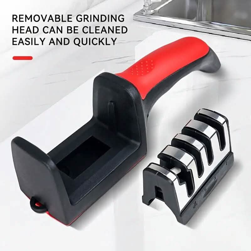 4-stage knife sharpener sharpening serrated knife kitchen tool
