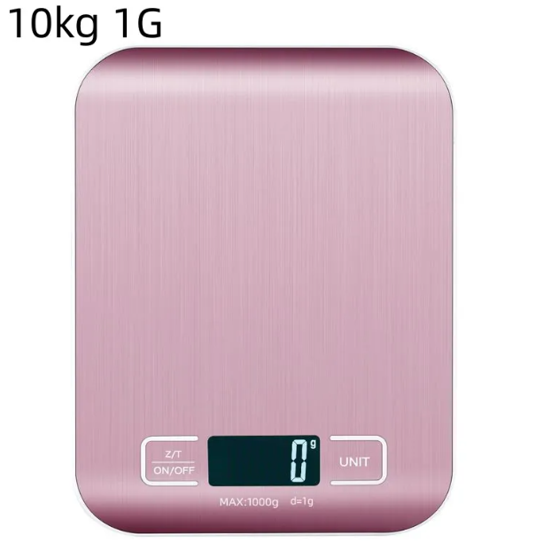 Digital Kitchen Scale – Stainless Steel Food Scale for Baking & Cooking