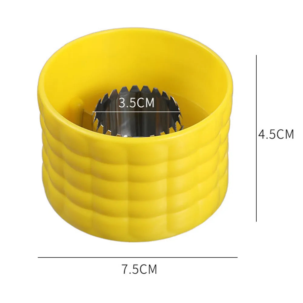 Corn cob cutter peeler product packaging kitchen summer cooking