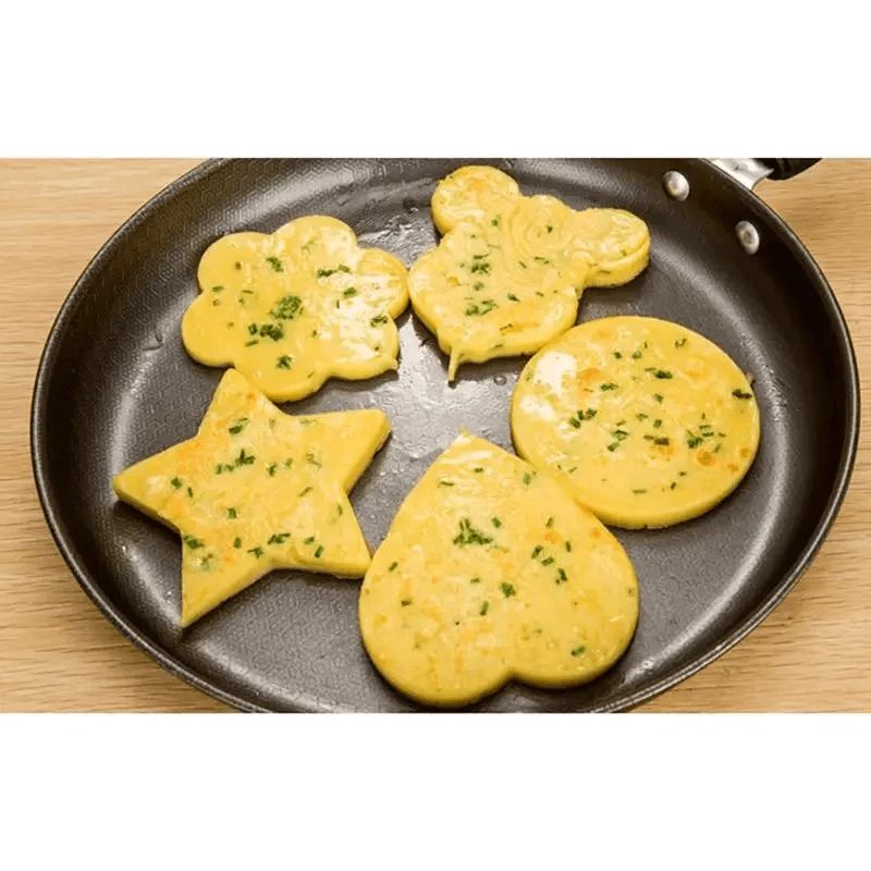 Egg & Pancake Mold Ring Set