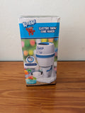 Kool-Aid retro electric snow cone maker white and blue kids kitchen appliance
