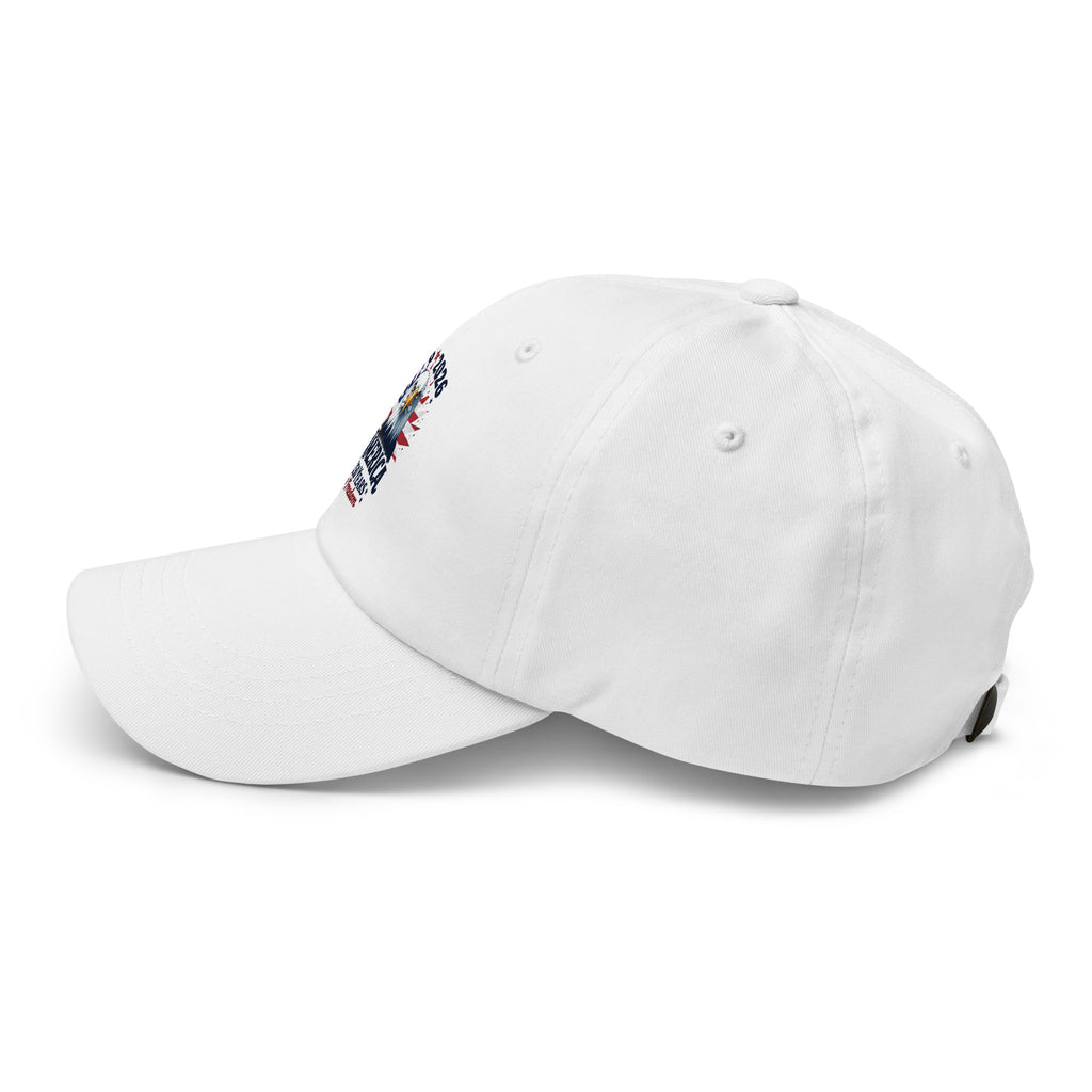 Patriotic USA dad hat back view 1776-2026 anniversary