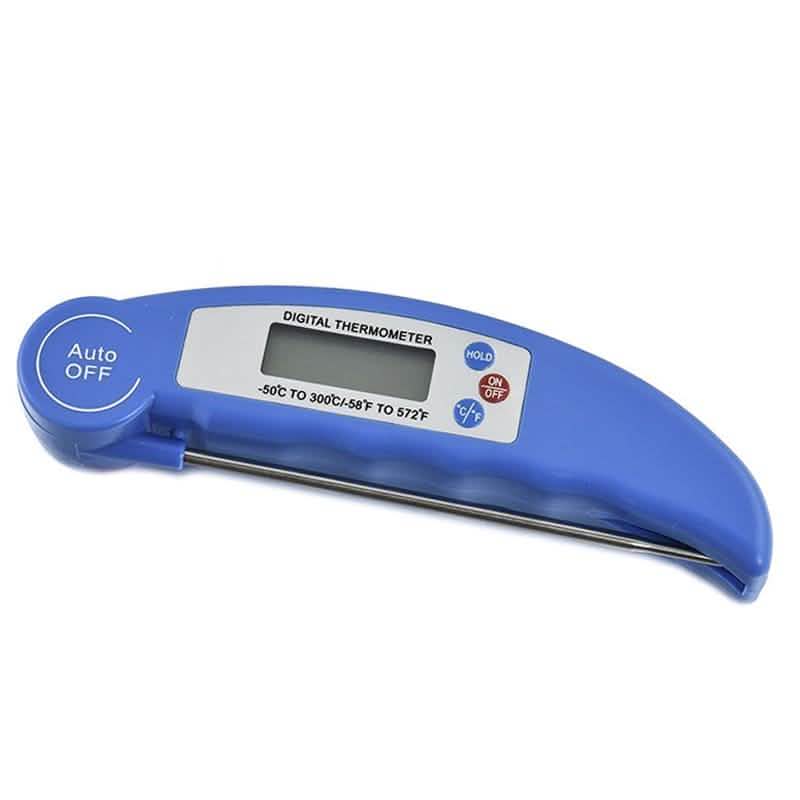 Instant digital thermometer probe blue version kitchen cooking tool