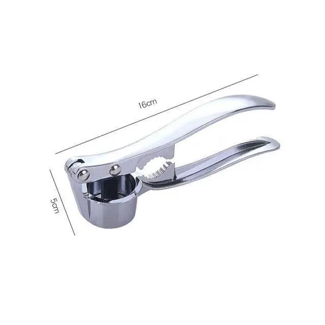 Multi-functional garlic and ginger press stainless steel style 1