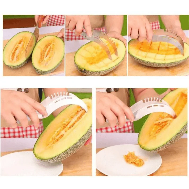 Watermelon Slicer & Serving Spoon Set