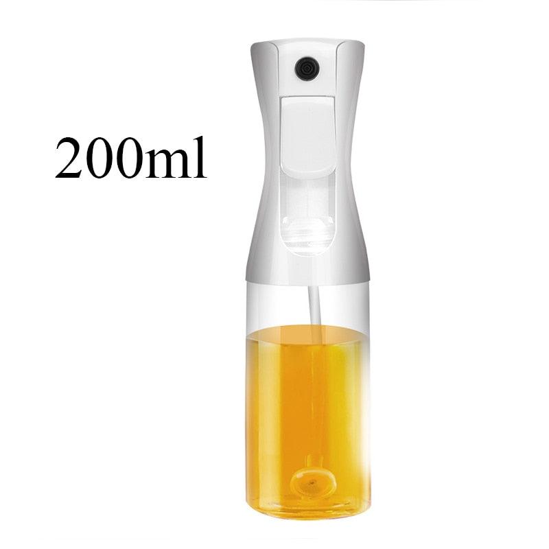 Oil spray bottle set black and white sizes 200ml 300ml 500ml