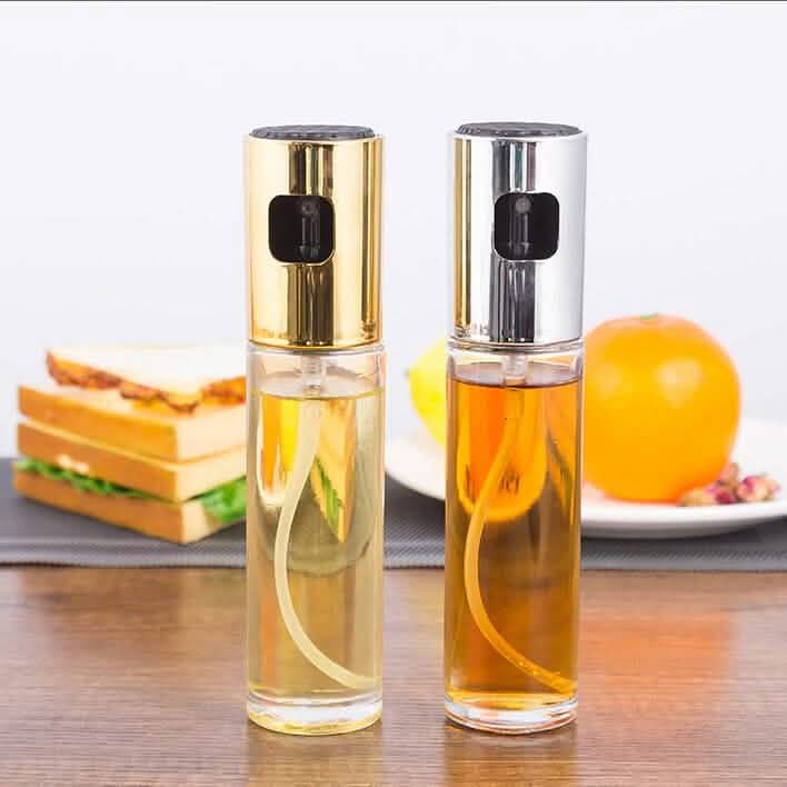 Olive oil spray bottle all three colors rose gold silver gold kitchen