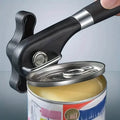 Stainless steel can opener multifunctional kitchen tool ergonomic grip